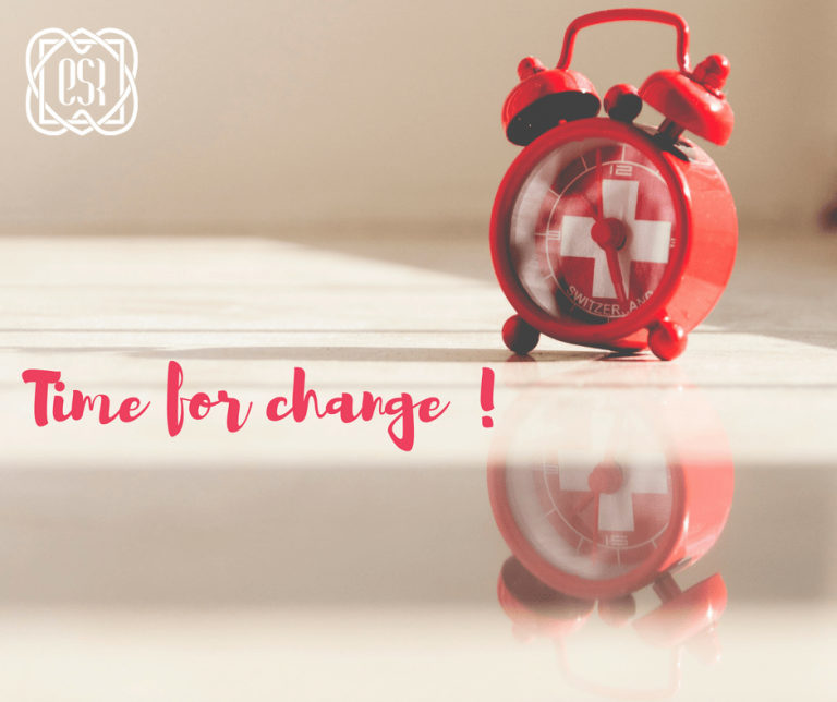 Time for change