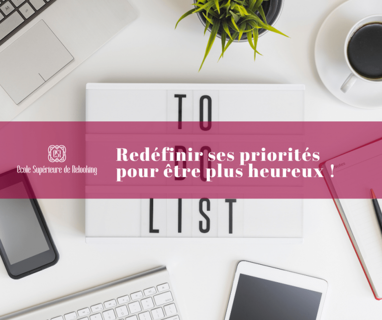 Redéfinir ses priorités