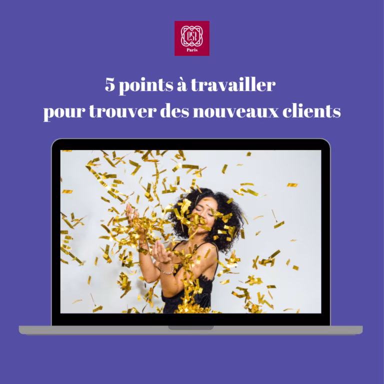 5 points a travailler pour trouver des nouveaux clients